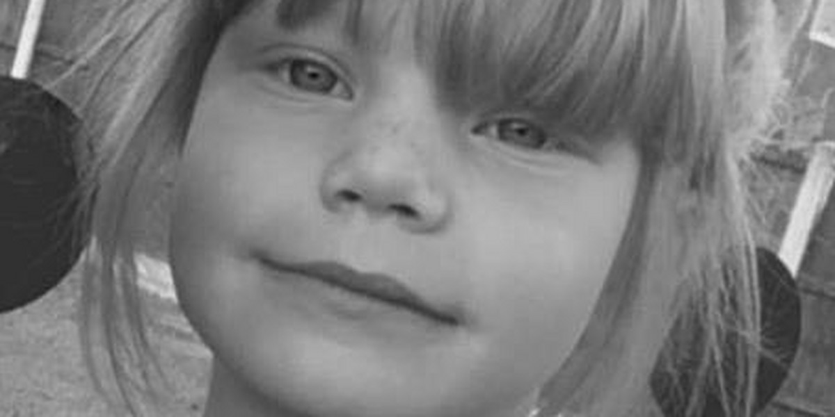 8-letnia Ashlee Rowland wpadł pod koła minivana