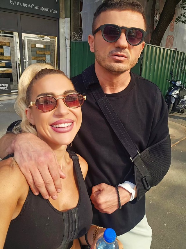 Jovana Jeremić i Miloš Stojanović Tigar (Foto: Instagram/jeremic.jovana)