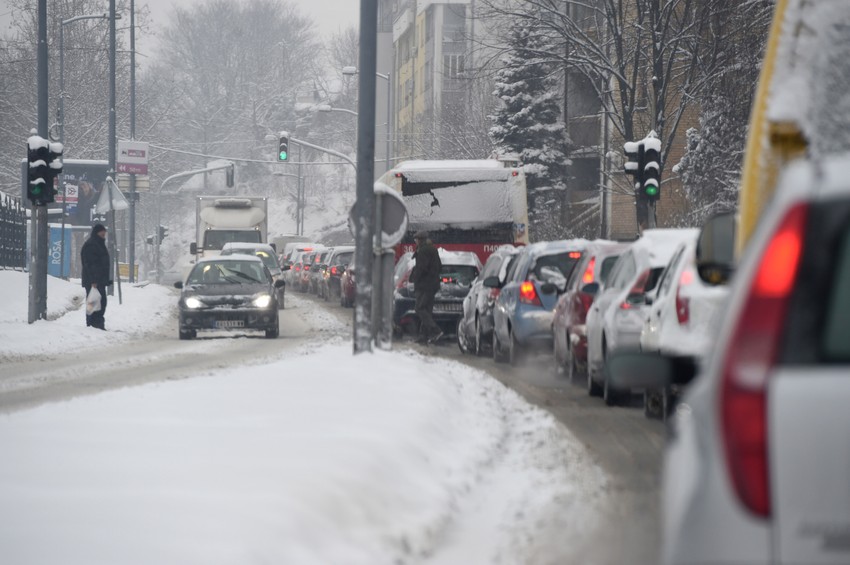 Zima, susnežica i sneg u Srbiji
