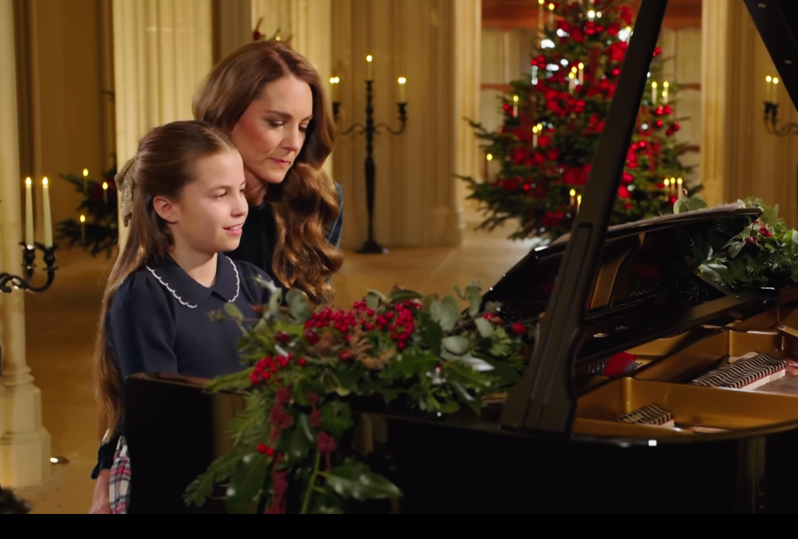 Princezná Kate s dcérou Charlotte. 