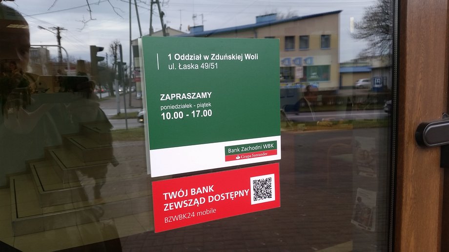 Oddział BZ WBK w Zduńskiej Woli właśnie stanął na froncie walki z bitcoinem