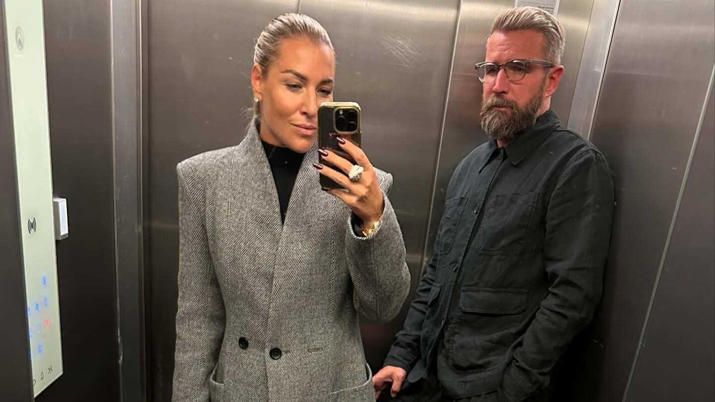 Dominika Cibulková s manželom Michalom.