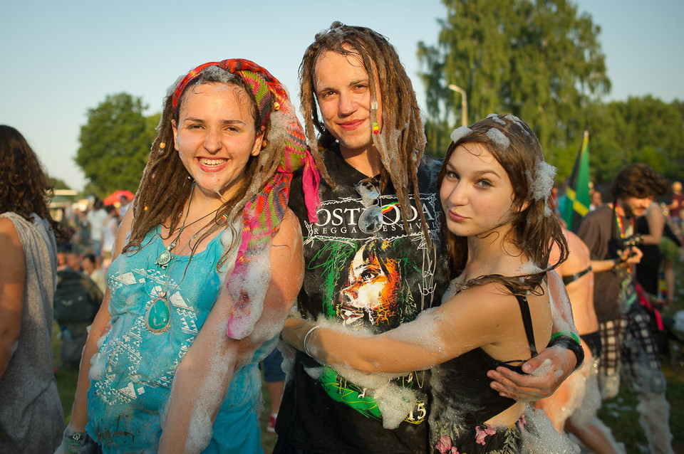 Ostróda Reggae Festival: publiczność na festiwalu