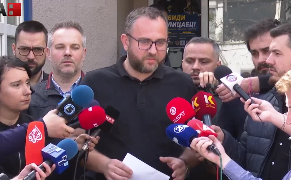 Izjava ministra unutrašnjih poslova Pančeta Toškevskog