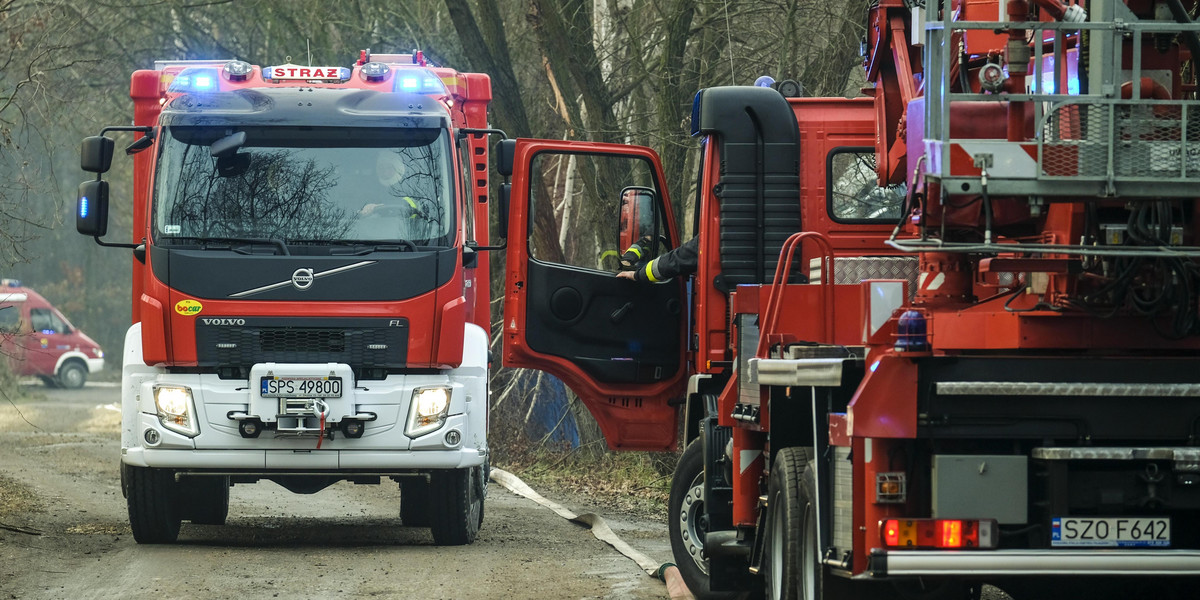 Tragiczny pożar w Lubelskiem. Znaleziono dwa ciała