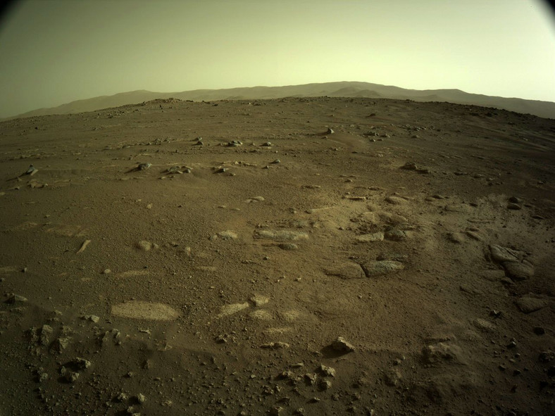 Mars na zdjęciach łazika Perseverance
