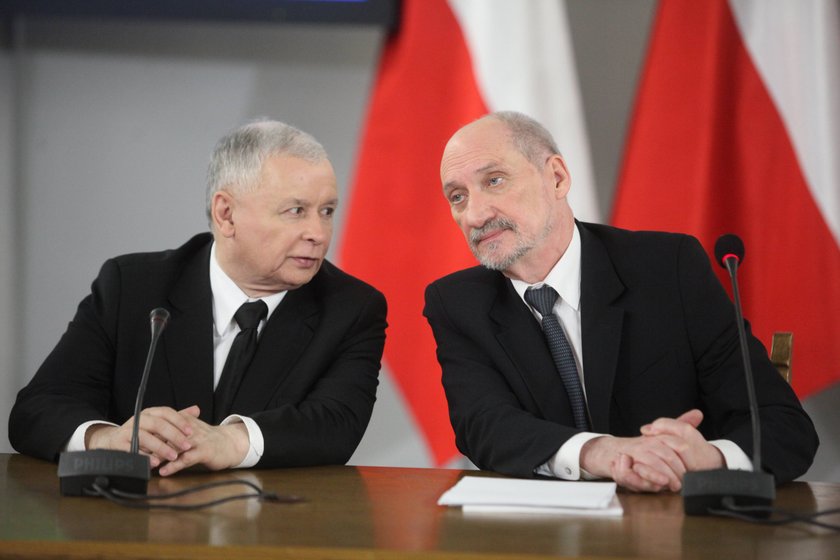 Jarosław Kaczyński i Antoni Macierewicz