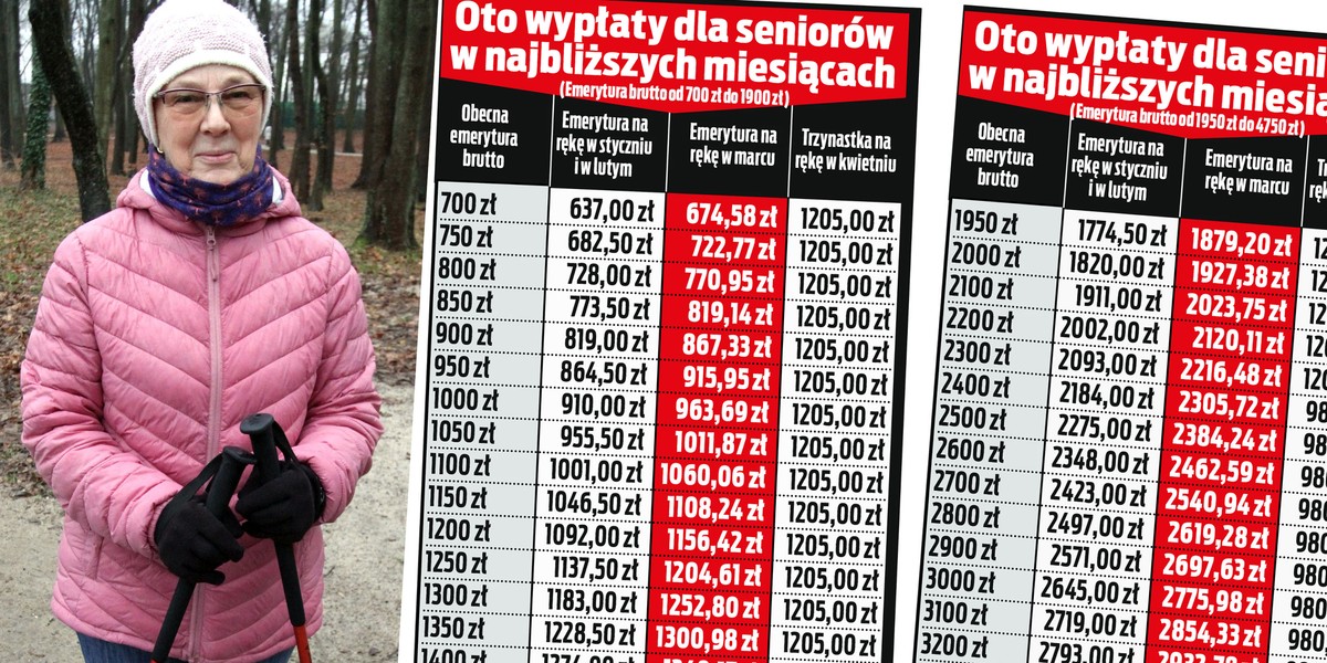 Polski Łąd, waloryzacja emerytur, trzynastki – sprawdzamy, jak zmienią się wypłaty dla seniorów. 