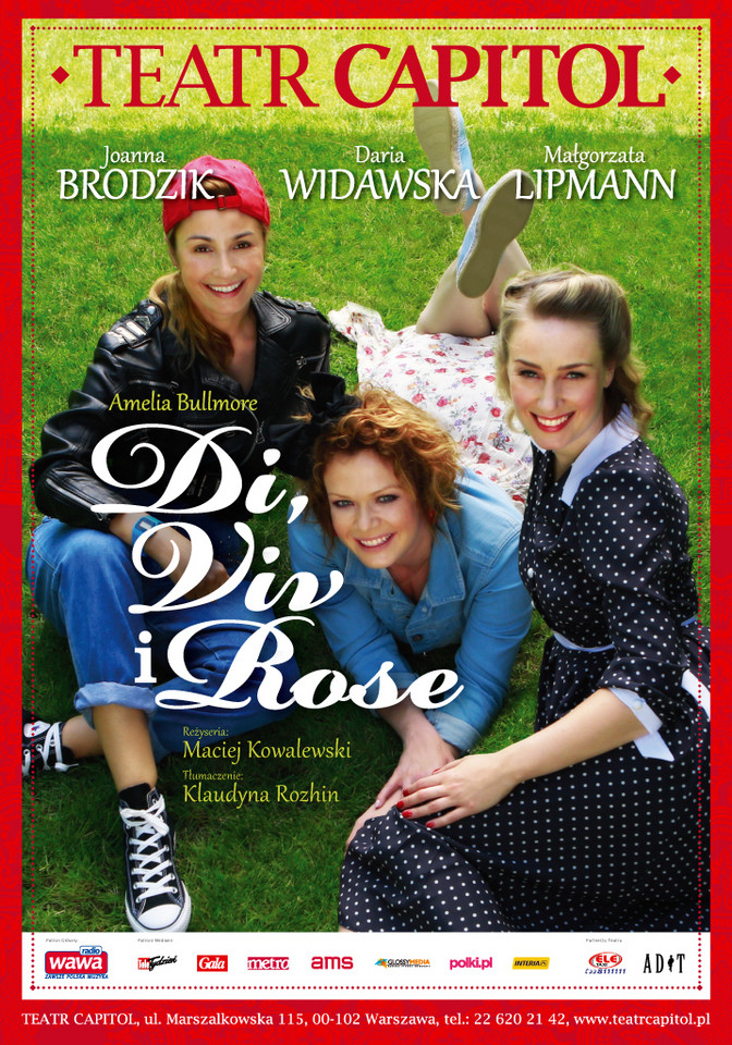 "Di, Viv i Rose" - plakat