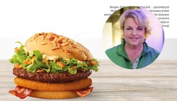Burger Drwala oceniony przez Bosacką. Za dużo soli, cukru i tłuszczu
