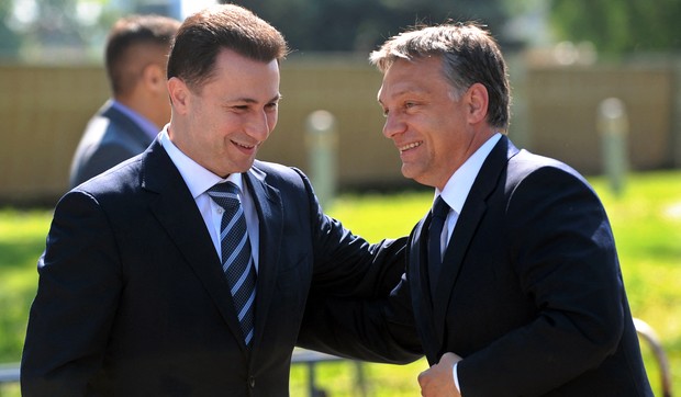 Nikola Gruevski i Viktor Orban 2011.