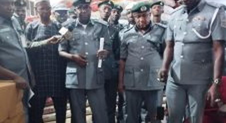 Customs intercepts N229.6m smuggled goods concealed in charcoal bags.