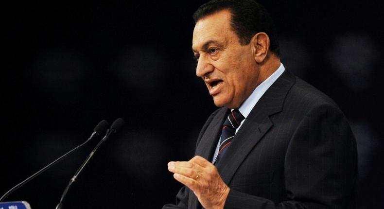Hosni Mubarak ruled Egypt for three decades