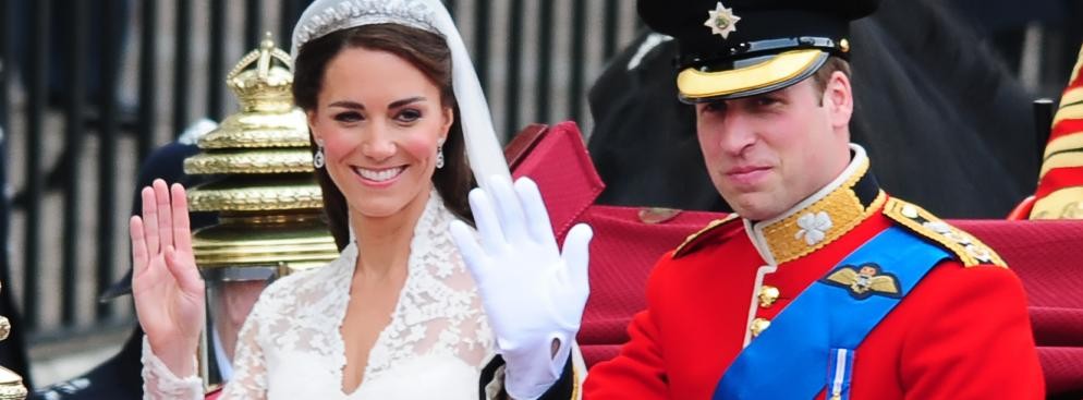 14. Ślub Kate Middleton i księcia Williama
