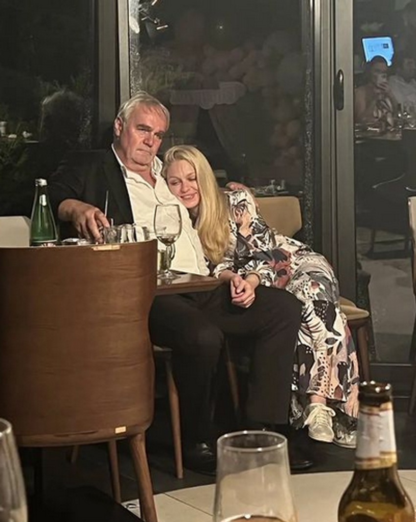 Slobodan Ćustić sa suprugom