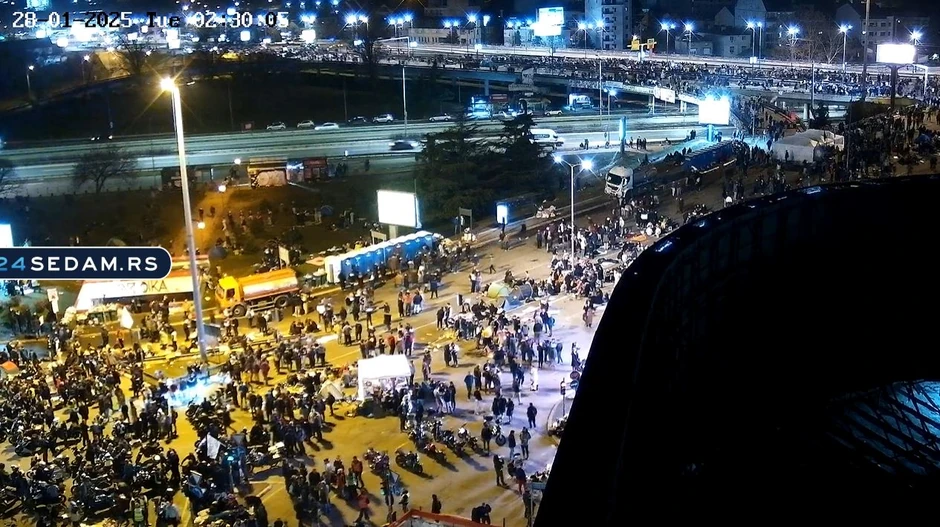 Autokomanda kod Franša u 0230 časova