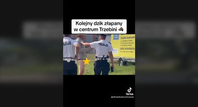 Szok w Trzebini. Gdy zobaczyli, jak jest "ubrany", od razu chwycili za telefony