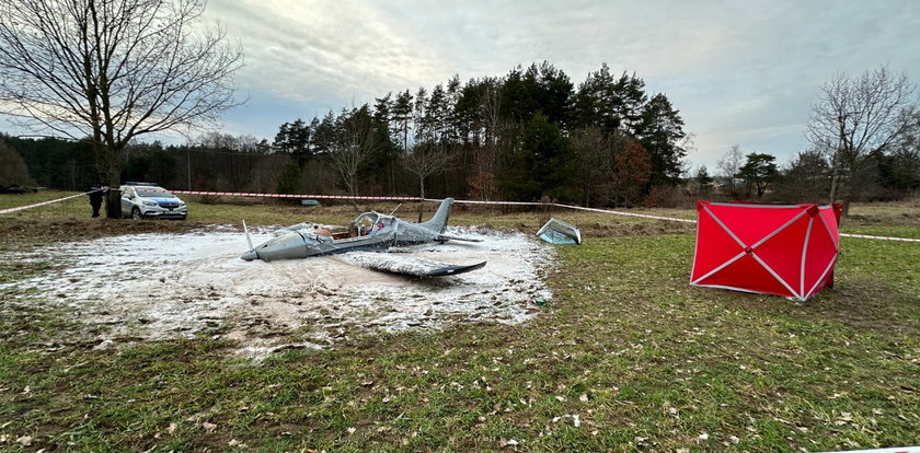 Dlaczego spadł samolot biznesmena spod Olsztyna? Pojawiło się kilka hipotez