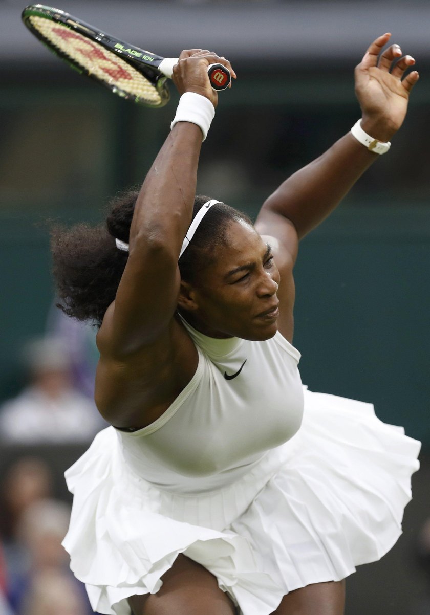 Serena Williams pokazała swój biust na Snapchacie