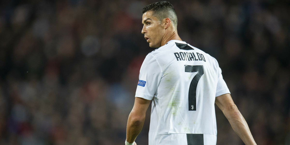Jedną z ofiar jest Cristiano Ronaldo, były piłkarz włoskiego Juventusu