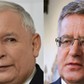 Prezes PiS Jarosław Kaczyński i prezydent Bronisław Komorowski kaczyński komorowski