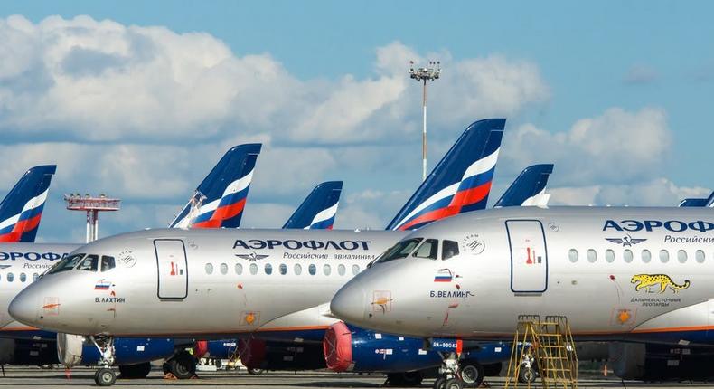 The Russian aviation industry is reliant on foreign imports.