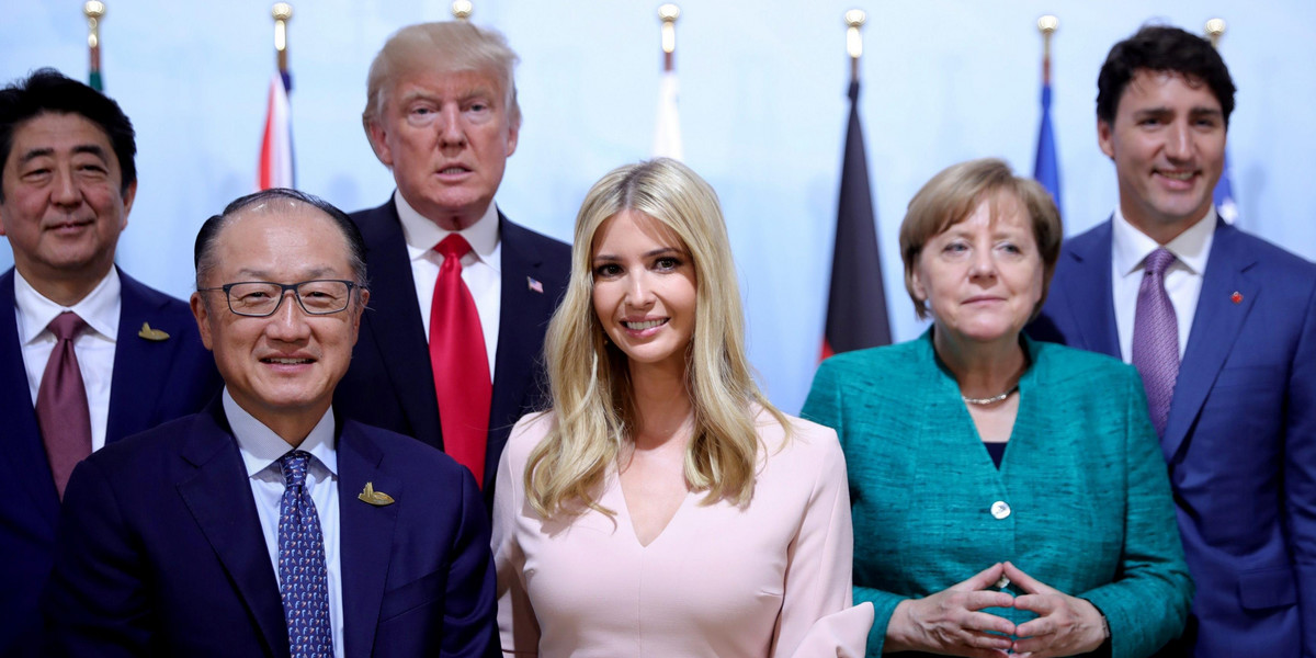 Ivanka Trump zastąpiła ojca podczas szczytu G20