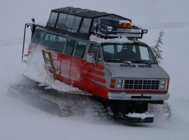 Transporter śnieżny – fascynujące!