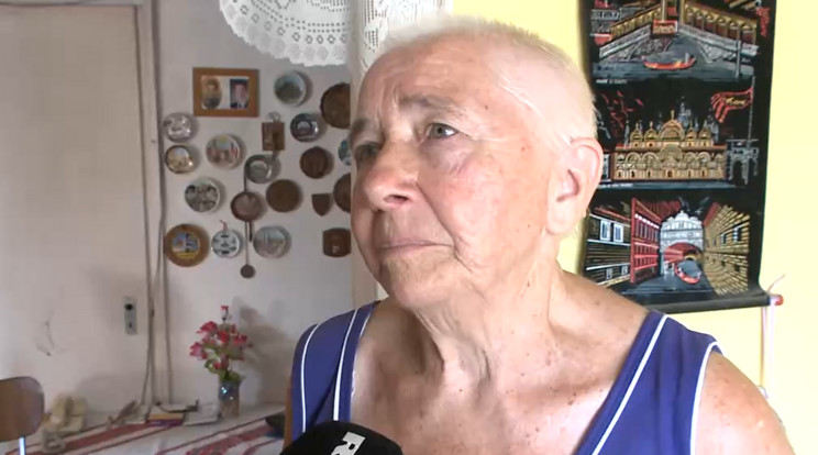 Egy 76 éves nőt akarnak kirakni a házából / Fotó: RTL Klub