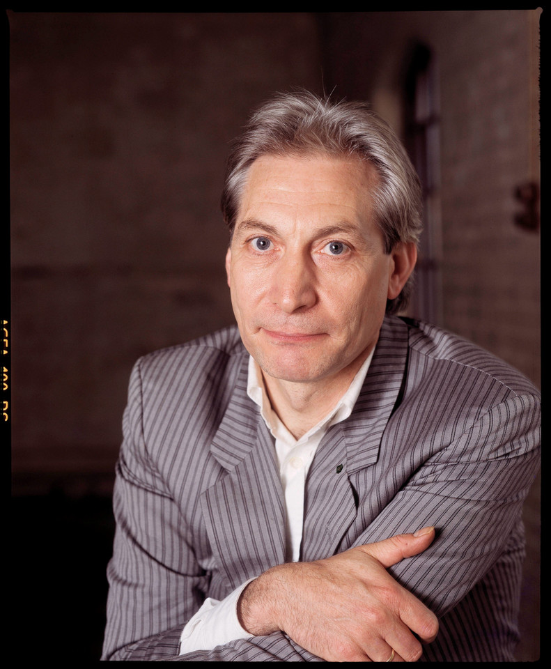 Charlie Watts w latach 80. (fot. Getty Images)