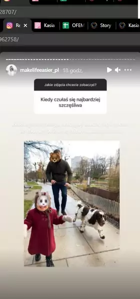 Kasia Tusk wzięła udział w akcji na Instagramie / Foto @makelifeeasier_pl 