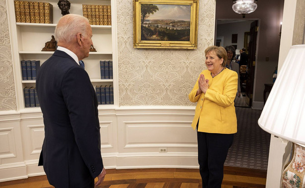 Joe Biden i Angela Merkel