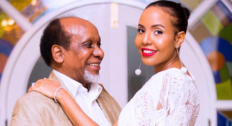 Reginald Mengi with his Wife Jacqueline Mengi 