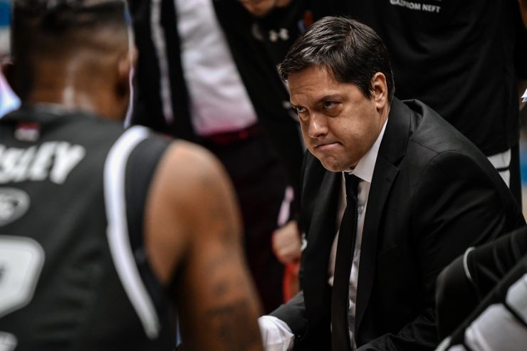 Detalj sa meča između KK Partizan i KK Crvena zvezda