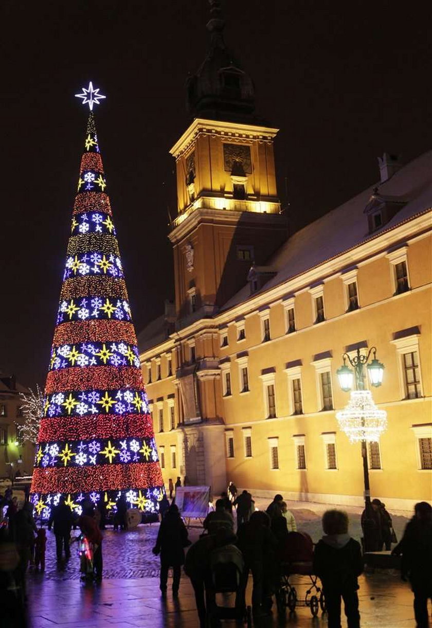 Sławne choinki w Polsce i na świecie. Foto