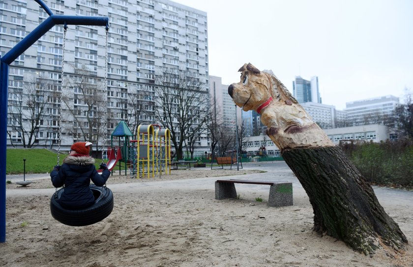 Drewniane zwierzaki na wolskich podwórkach