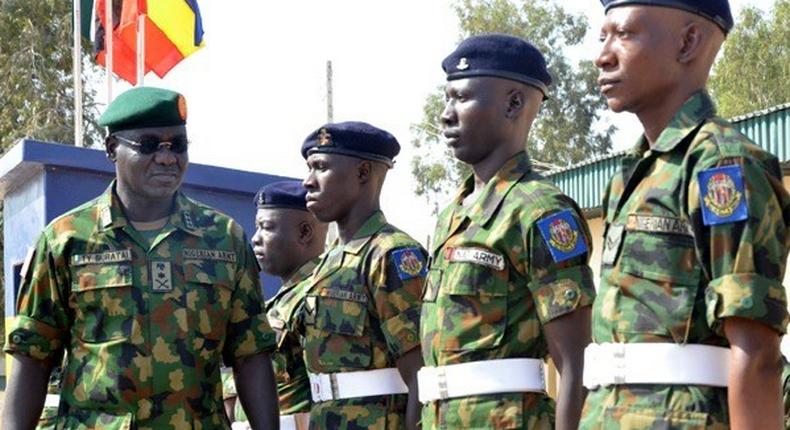 Nigerian Army Lieutenant General and the current Chief of Army Staff of Nigeria, Tukur Yusuf Buratai (Vanguard)