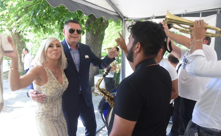 Venčanje, Anđela Manitašević i Nemanja Branković