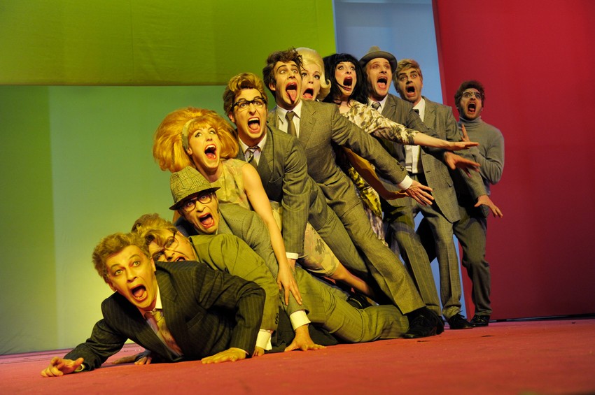 Iz predstave "Murmel, Murmel" kojom će biti otvoren 49. Bitef