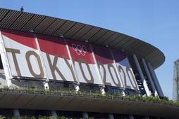 Stadion narodowy w Tokio na kilka dni przed Igrzyskami Olimpijskimi