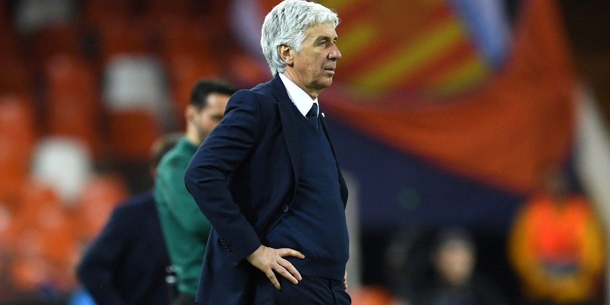 Gian Piero Gasperini chorował na koronawirusa