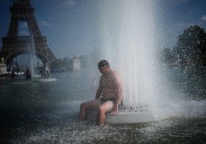Vrućine u Francuskoj - Pariz 24. juna
