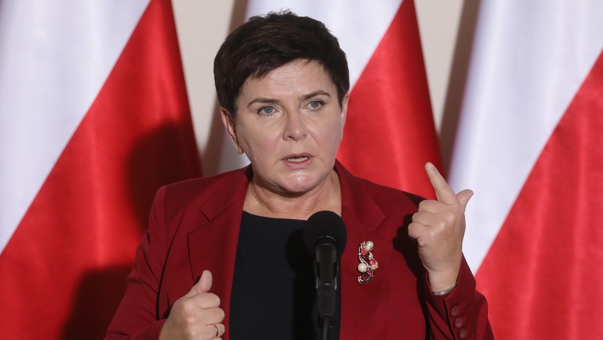 Beata Szydło i lekarze rezydenci 