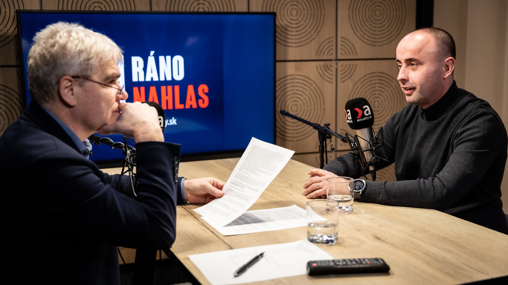 Ráno nahlas s Radoslavom Štefančíkom a Jaroslavom Barborákom