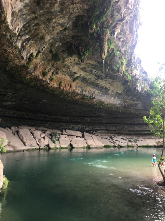  Naturalny basen pod Austin, Hamilton Pool