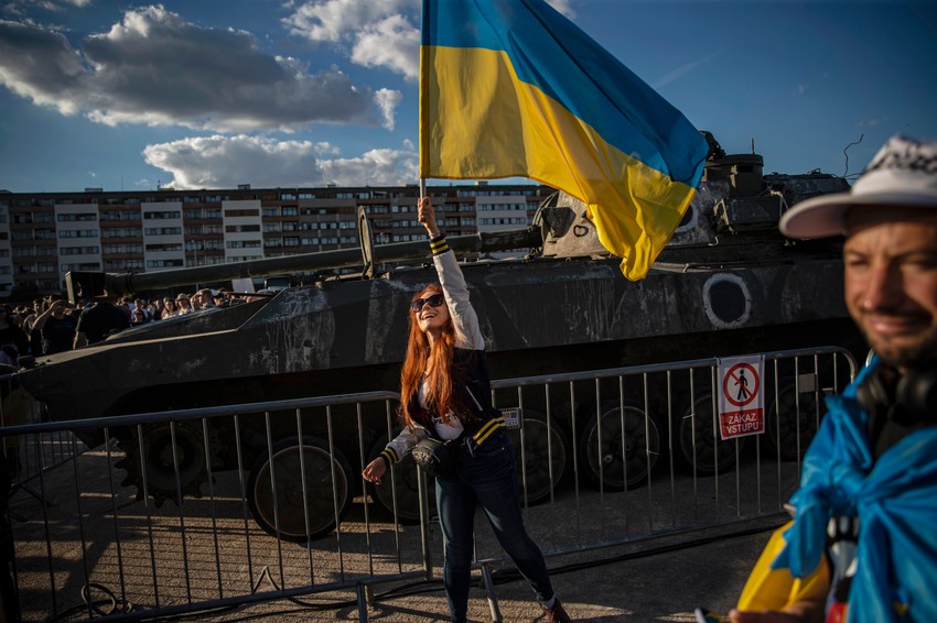 Ukrajinska zastava u Pragu, Češka