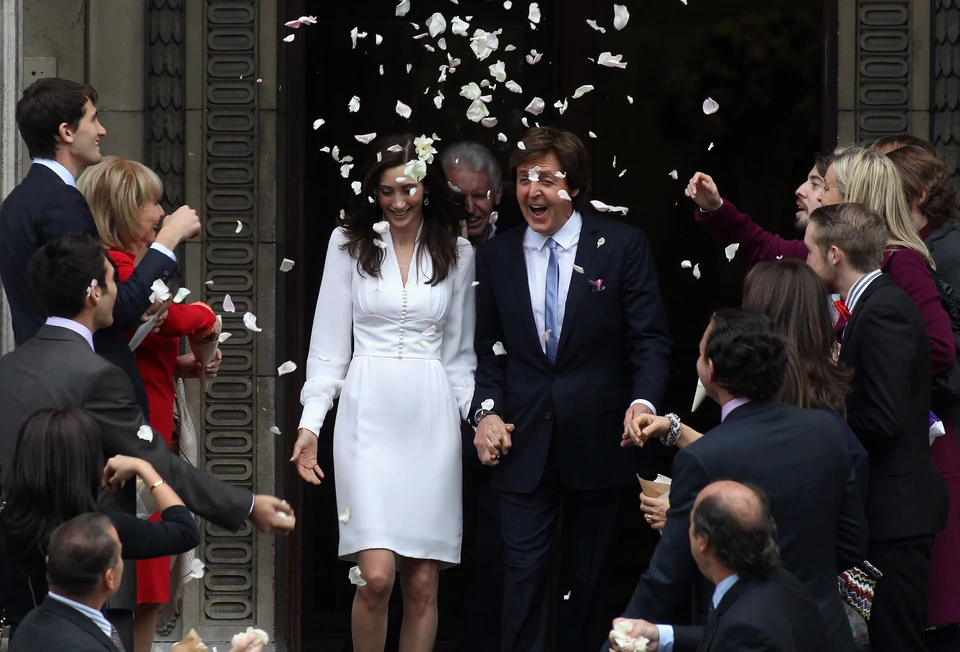 Ślub Paula McCartney'a i Nancy Shevell