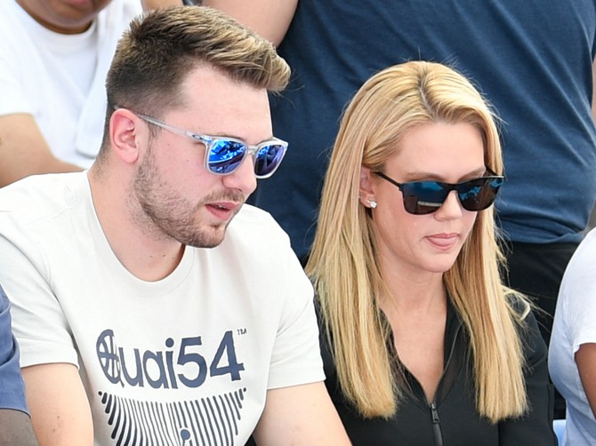 Luka Dončić i Anamarija Goltes