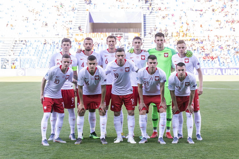 Pilka nozna. Euro U21. Polska - Belgia. 16.06.2019