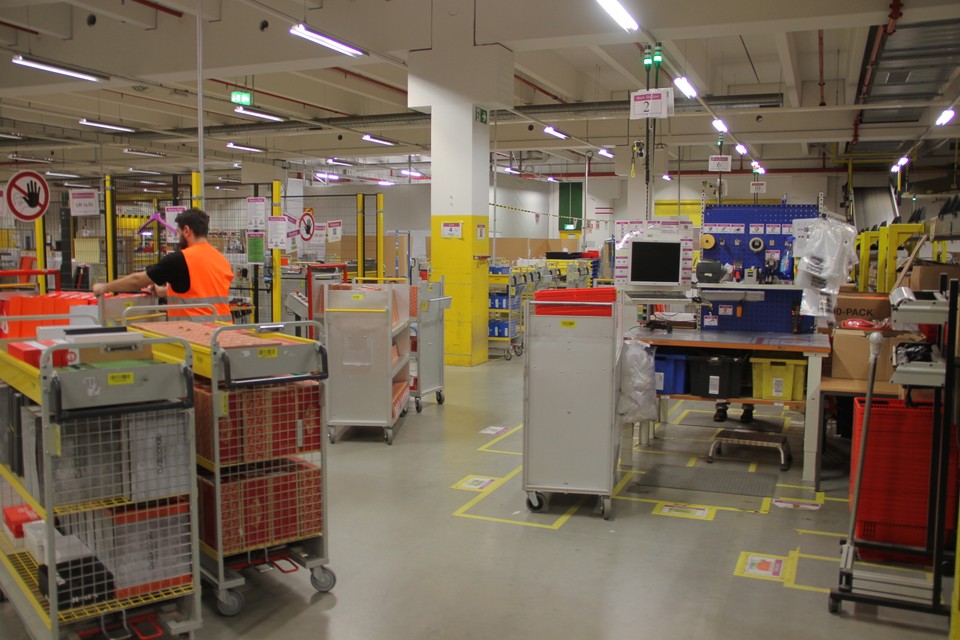 Centrum logistyczne Amazon FRA3 w Bad Hersfeld